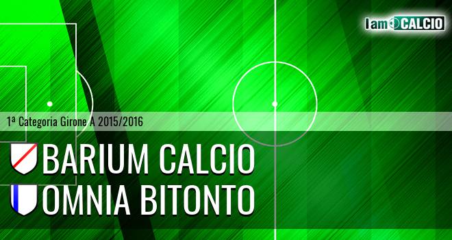 Barium Calcio - Bitonto Calcio