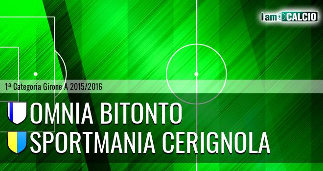 Bitonto Calcio - Sportmania Cerignola