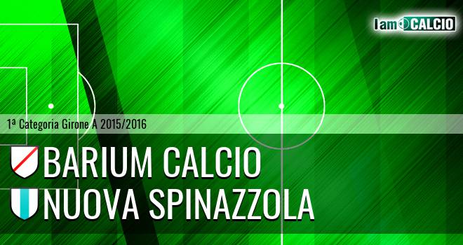 Barium Calcio - Nuova Spinazzola