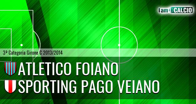 Atletico Foiano - Sporting Pago Veiano