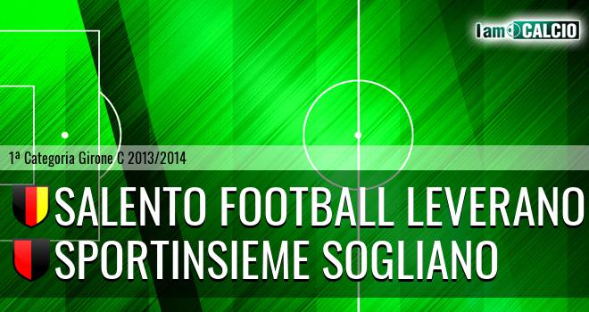 Salento Football Leverano - Sportinsieme Sogliano