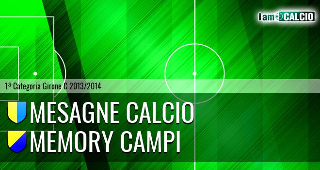 Mesagne Calcio - Memory Campi