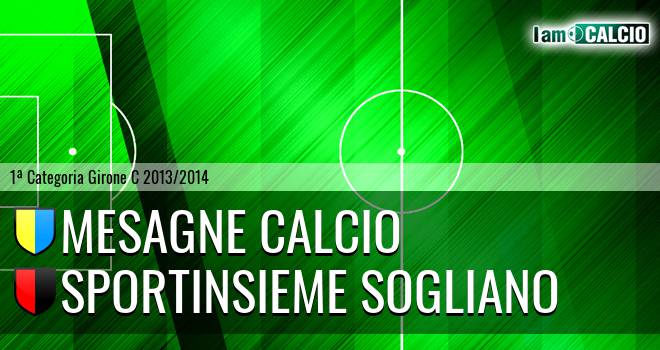 Mesagne Calcio - Sportinsieme Sogliano