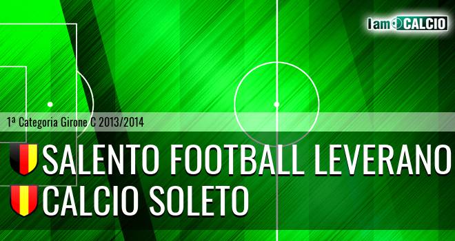 Salento Football Leverano - Calcio Soleto