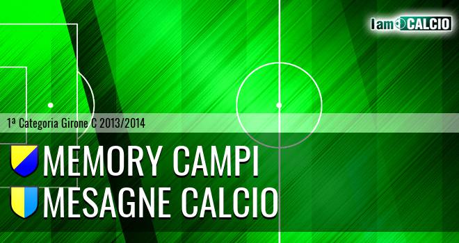 Memory Campi - Mesagne Calcio