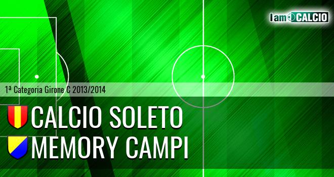 Calcio Soleto - Memory Campi