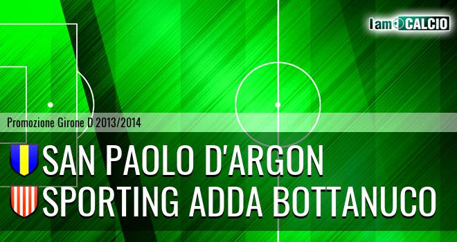 San Paolo d'Argon - Sporting Adda Bottanuco