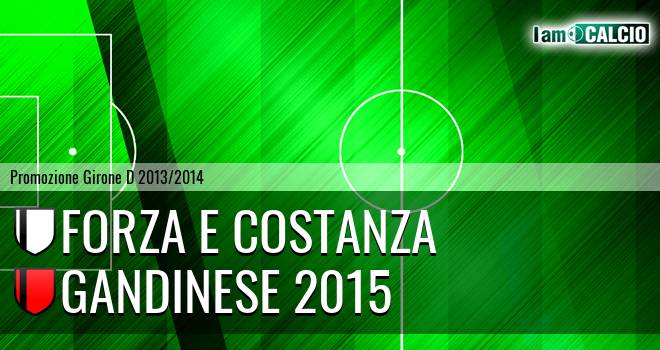 Forza e Costanza - Gandinese 2015