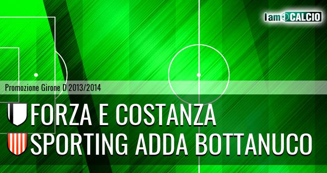 Forza e Costanza - Sporting Adda Bottanuco