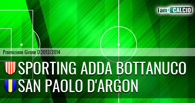 Sporting Adda Bottanuco - San Paolo d'Argon