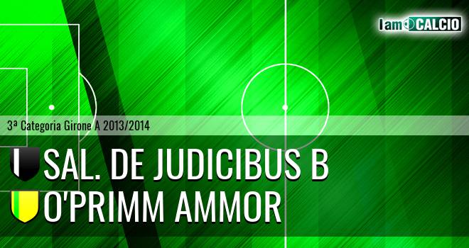 Sal. De Judicibus B - O'Primm Ammor