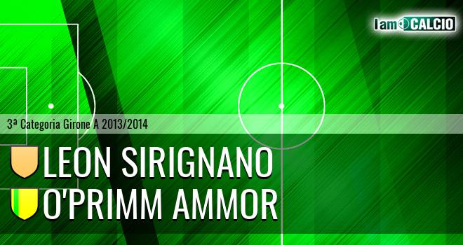 Leon Sirignano - O'Primm Ammor