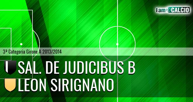 Sal. De Judicibus B - Leon Sirignano