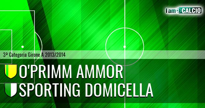 O'Primm Ammor - Sporting Domicella