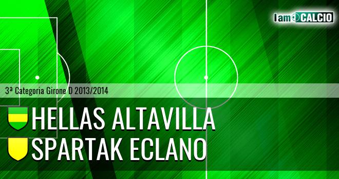 Hellas Altavilla - Spartak Eclano