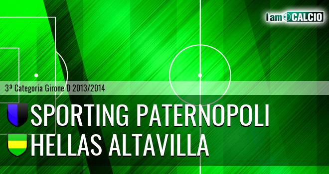 Sporting Paternopoli - Hellas Altavilla