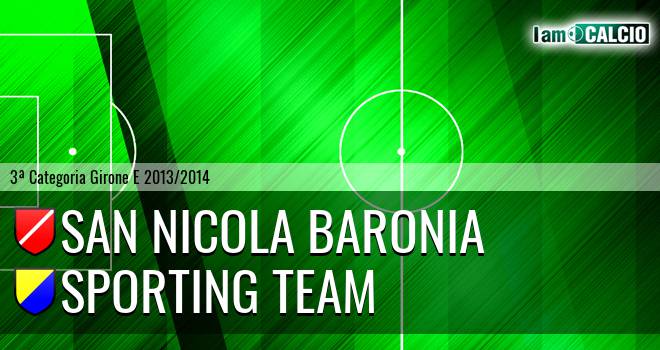 San Nicola Baronia - Heraclea Calcio