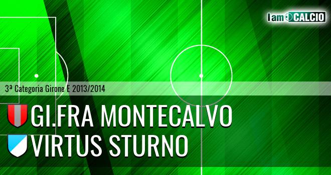 GI.FRA Montecalvo - Virtus Sturno