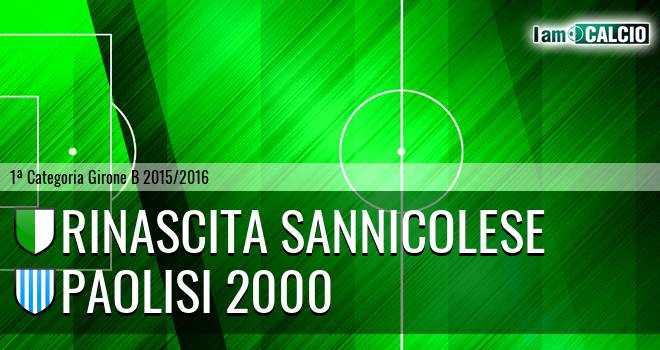 Pol. Rinascita Sannicolese - Paolisi 2000