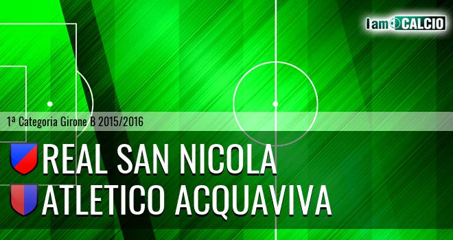 Real San Nicola - Atletico Acquaviva