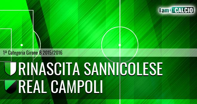 Pol. Rinascita Sannicolese - Real Campoli