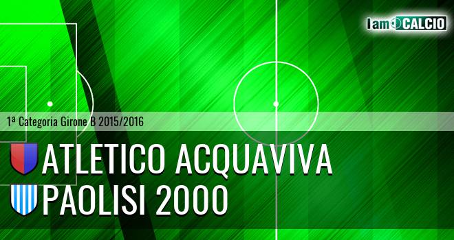Atletico Acquaviva - Paolisi 2000