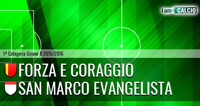 Forza e Coraggio - San Marco Evangelista