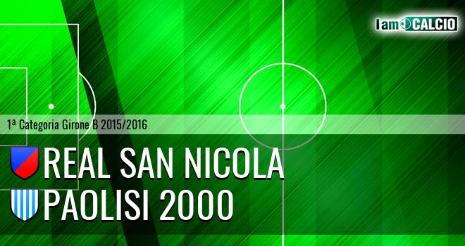 Real San Nicola - Paolisi 2000