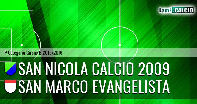 San Nicola Calcio 2009 - San Marco Evangelista