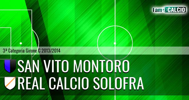 San Vito Montoro - Real Calcio Solofra