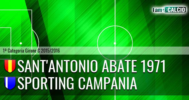 Sant'Antonio Abate 1971 - Sporting Campania