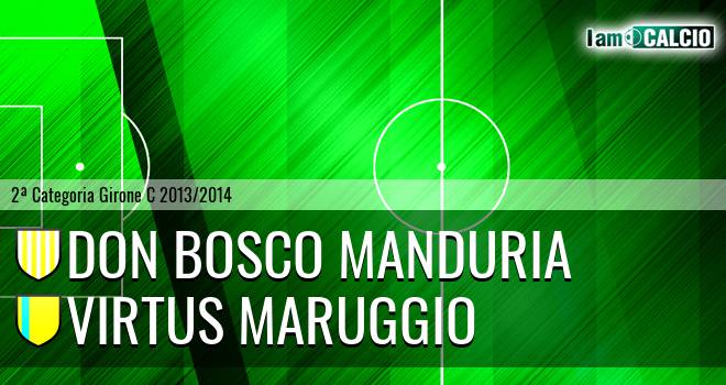 Don Bosco Manduria - Virtus Maruggio