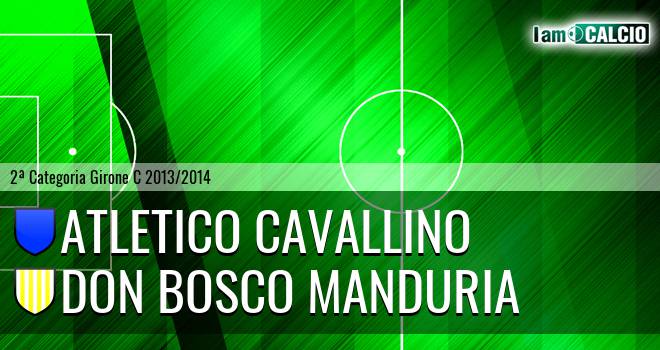 Atletico Cavallino - Don Bosco Manduria