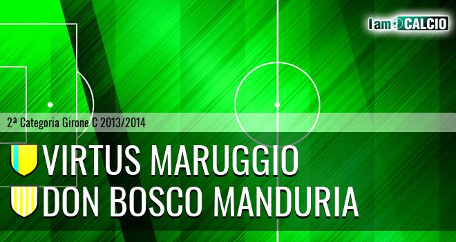 Virtus Maruggio - Don Bosco Manduria