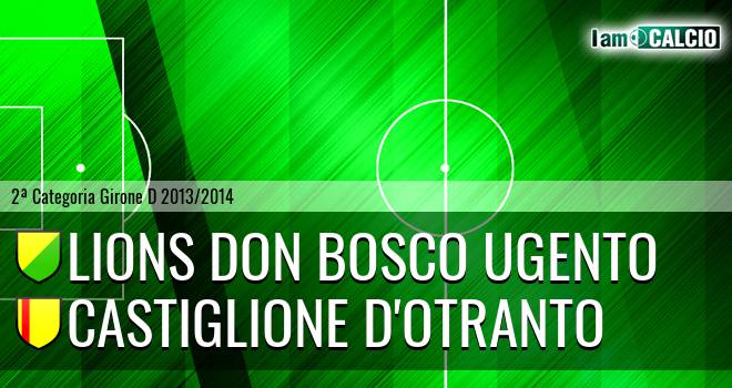 Lions Don Bosco Ugento - Castiglione D'Otranto