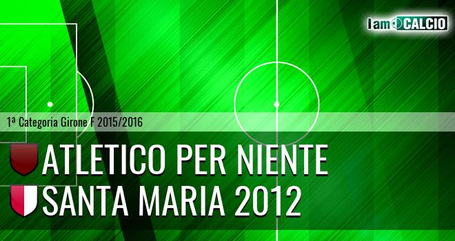 Atletico Per Niente - Santa Maria 2012