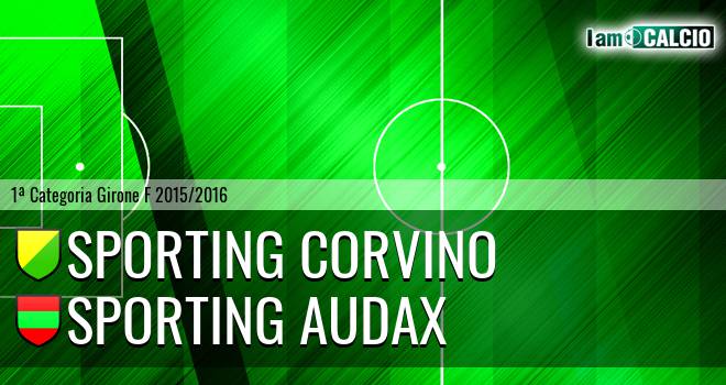 Sporting Corvino - Sporting Audax