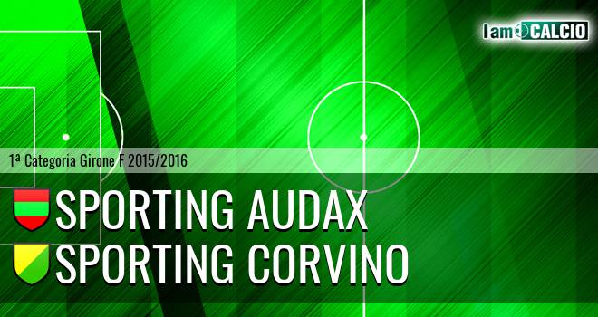 Sporting Audax - Sporting Corvino