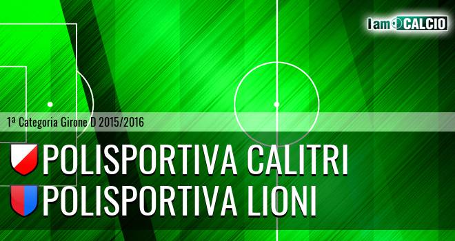 Calitri - Polisportiva Lioni