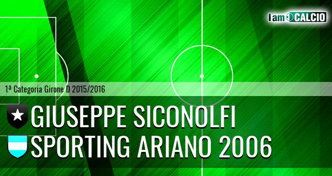 Giuseppe Siconolfi - Sporting Ariano 2006