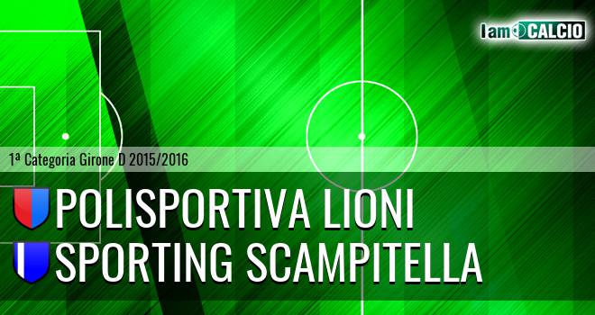 Polisportiva Lioni - Sporting Scampitella