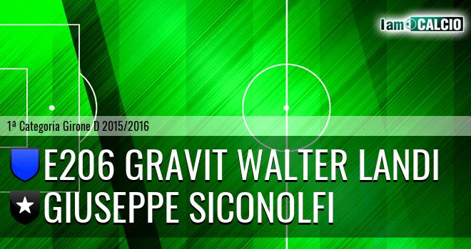 E206 Gravit Walter Landi - Giuseppe Siconolfi