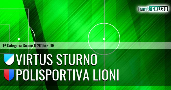 Virtus Sturno - Polisportiva Lioni