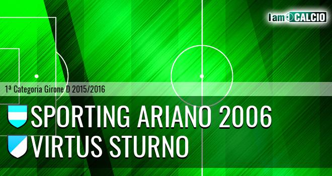 Sporting Ariano 2006 - Virtus Sturno