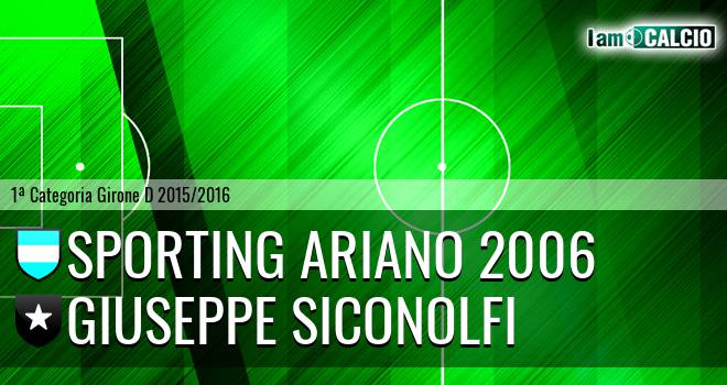 Sporting Ariano 2006 - Giuseppe Siconolfi