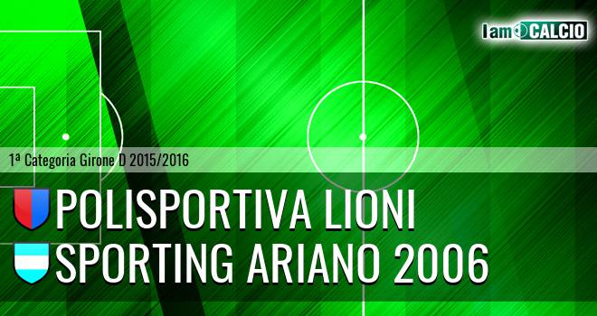 Polisportiva Lioni - Sporting Ariano 2006