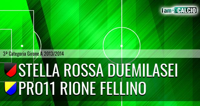 Stella Rossa Duemilasei - Pro11 Rione Fellino