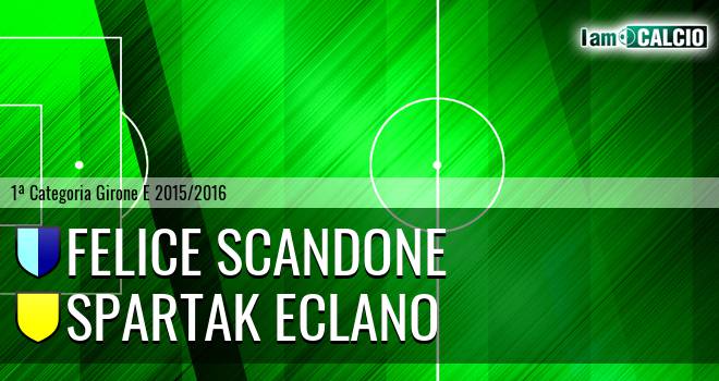 Felice Scandone - Spartak Eclano