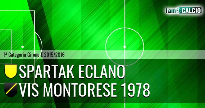 Spartak Eclano - Vis Montorese 1978