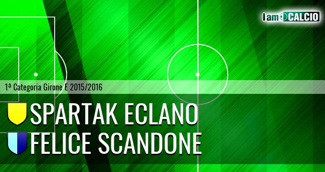 Spartak Eclano - Felice Scandone